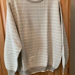 Ermenegildo Zegna Light Gray Crewneck Sweater